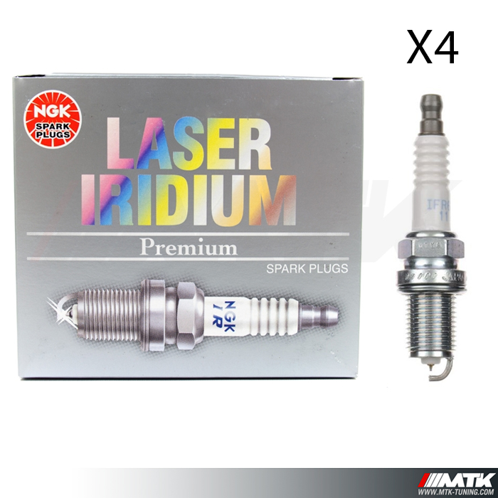 Bougies NGK laser iridium SILZKR7C11S Honda CR-V 2.0 i-Vtec 155cv