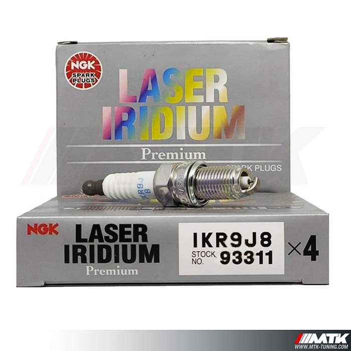 Bougie NGK IFR9H-11 (6588) Laser Iridium