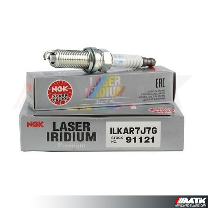 Bougie Allumage NGK ILKAR7J7G | Compatible Dacia Sandero, Renault Clio, Captur... | Boîte Origine
