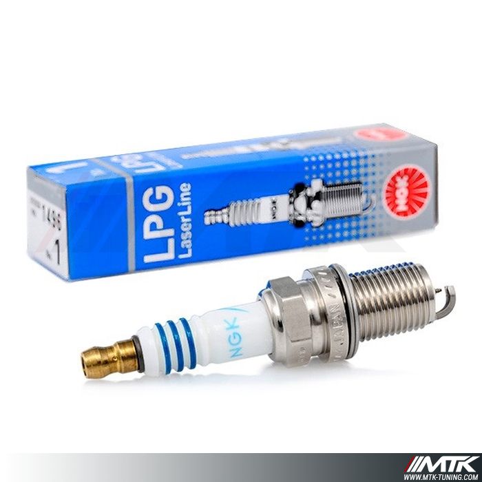 Bougie NGK Iridium Laser Line LPG4 Ford Fiesta Mk6 1.6 Ti-VCT 120cv