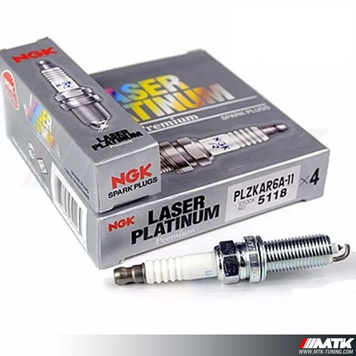 Bougies NGK Platinium PLZKAR6A-11 Nissan - Renault 