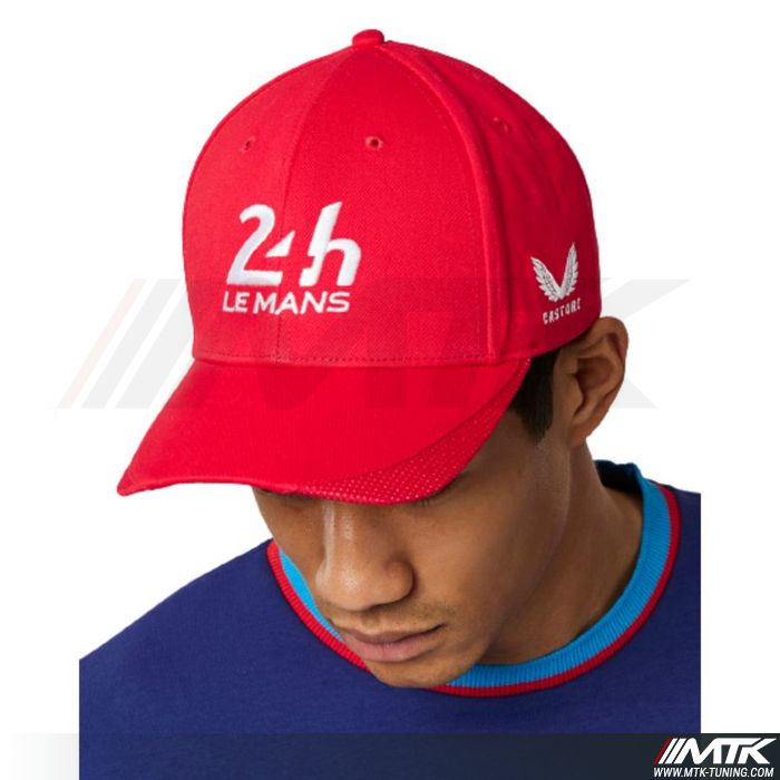 Casquette 24H Du Mans Rouge