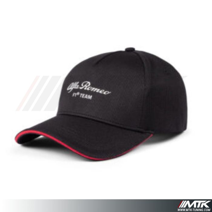 Casquette Alfa Romeo Team Noire Enfant