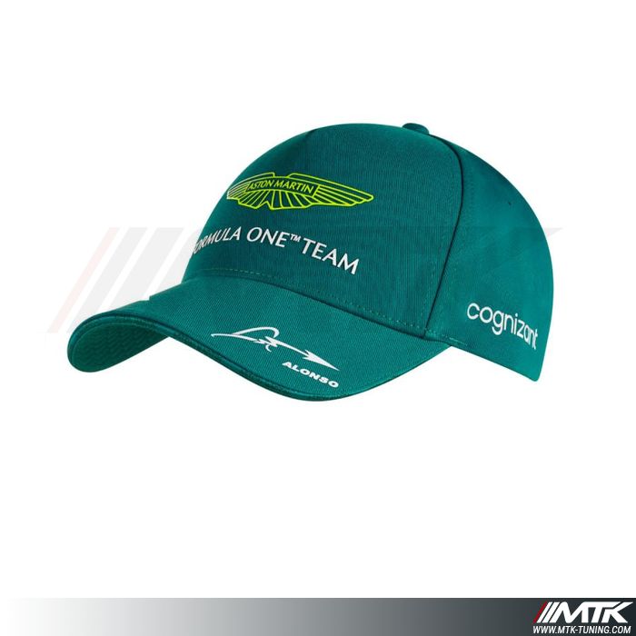 Casquette Aston Martin Alonso Verte