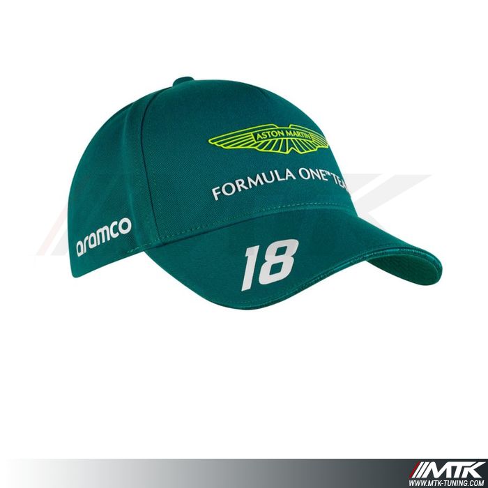 Casquette Officielle Casquette Aston Martin F1 Team 2023 - Édition Spéciale Brazil GP - Fernando Alonso - Vert/Blanc/Jaune Casquette Officielle Casquette Aston Martin F1 Team 2023 - Édition Spéciale Brazil GP - Fernando Alonso - Vert/Blanc/Jaune