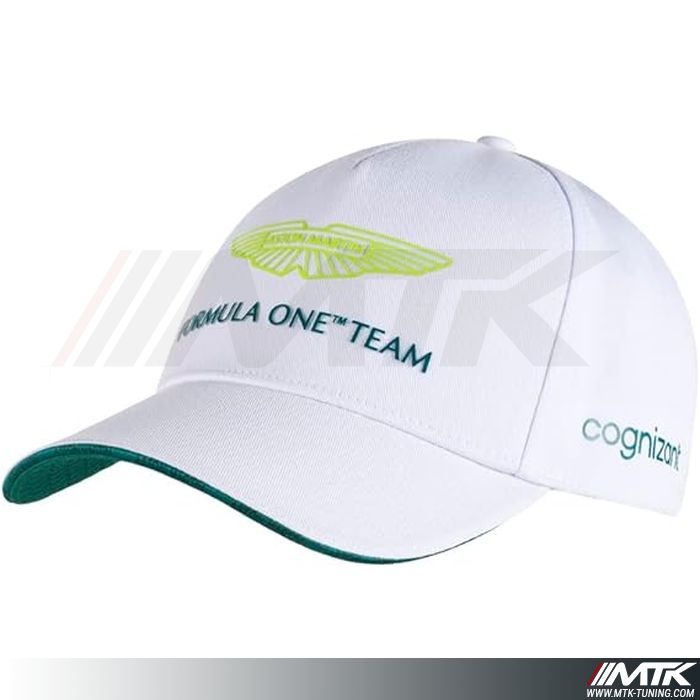 Casquette Aston Martin Team Blanche