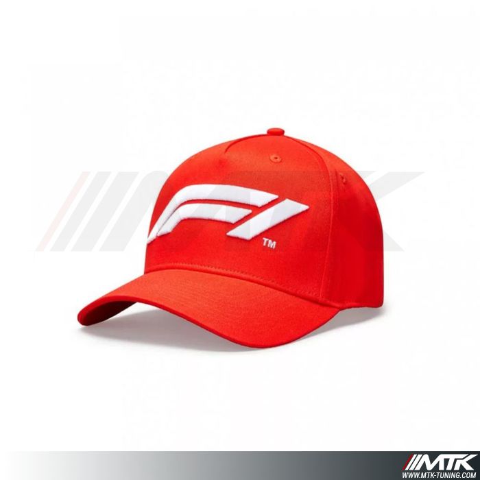 Casquette Formula 1 Gros Logo Rouge
