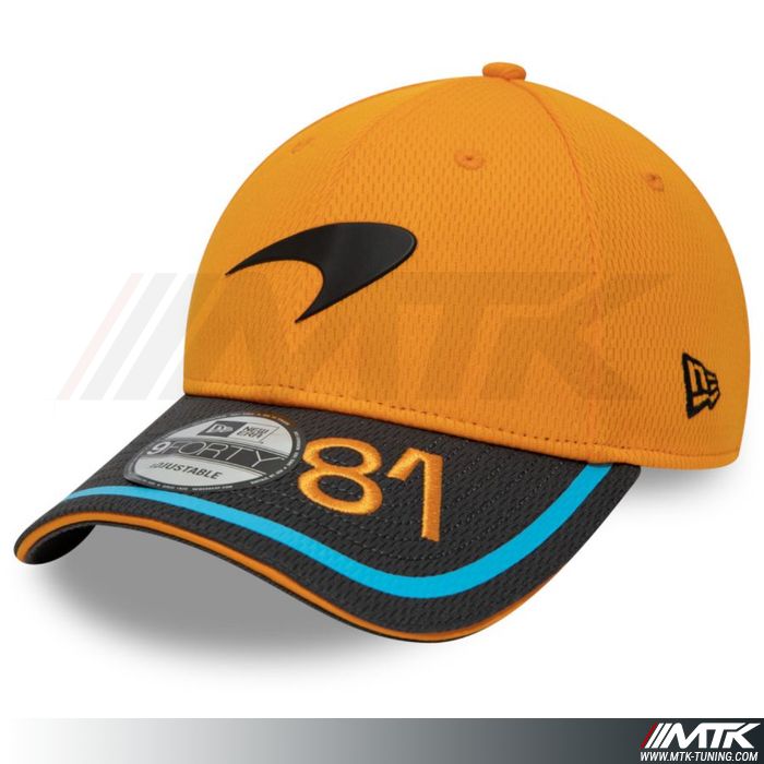 Casquette Mclaren Oscar Piastri 9Forty Orange