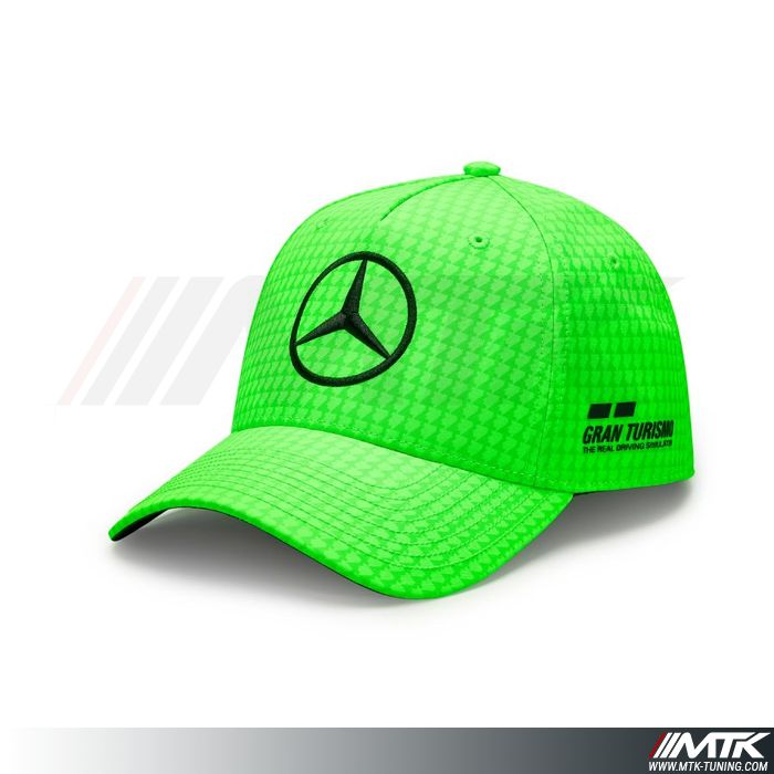 Casquette Mercedes Amg Lewis Hamilton Enfant Vert