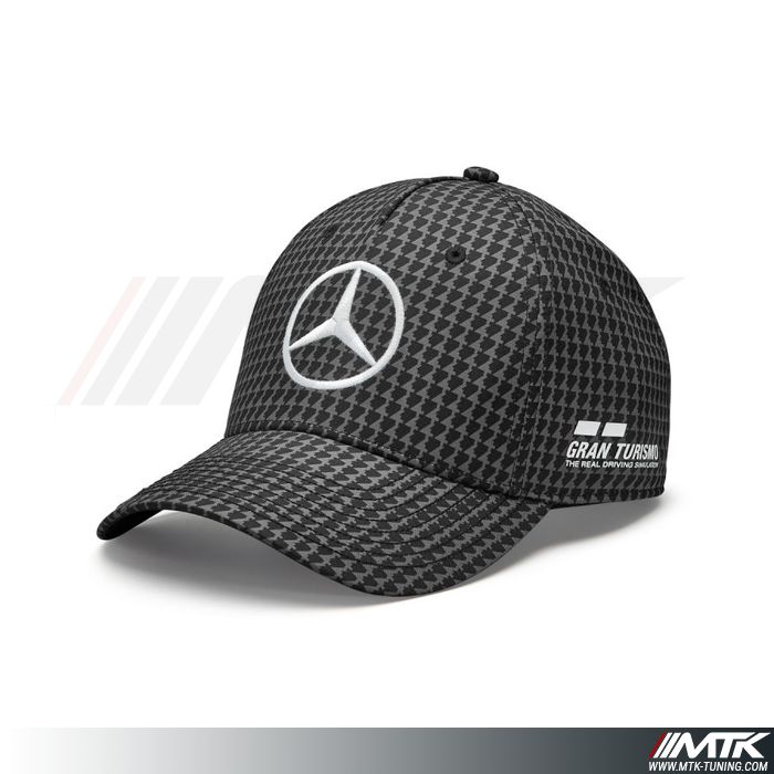 Casquette Mercedes Amg Lewis Hamilton Enfant Noir