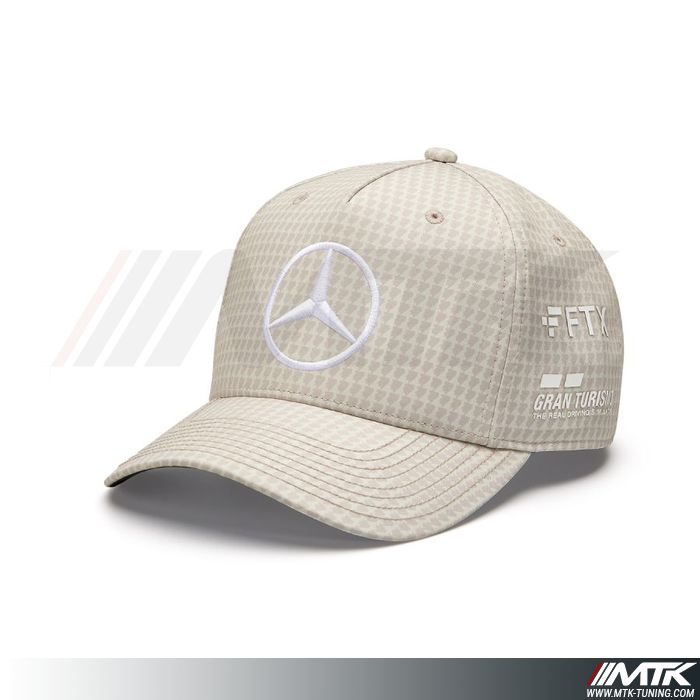 Casquette Mercedes Amg Lewis Hamilton Beige