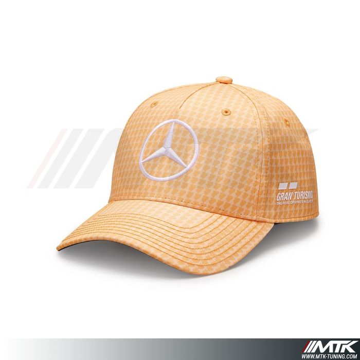 Casquette Mercedes Amg Lewis Hamilton Orange