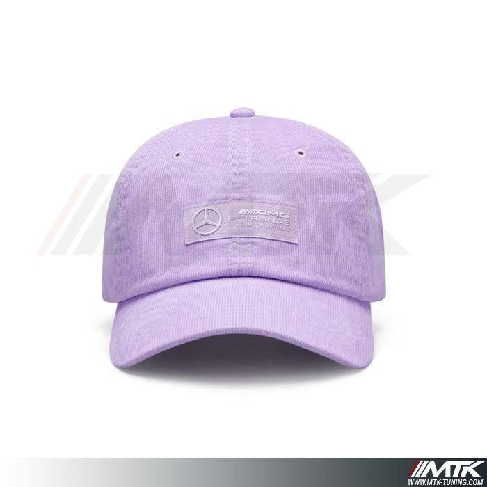 Casquette Lewis Hamilton Mercedes F1 - Violet LH44 - Neuf Avec étiquettes