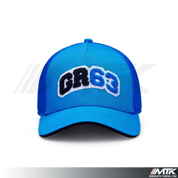 Casquette Officielle Mercedes AMG Petronas F1 2023 – George Russell – Bleue, Fabriquée Aux Philippines