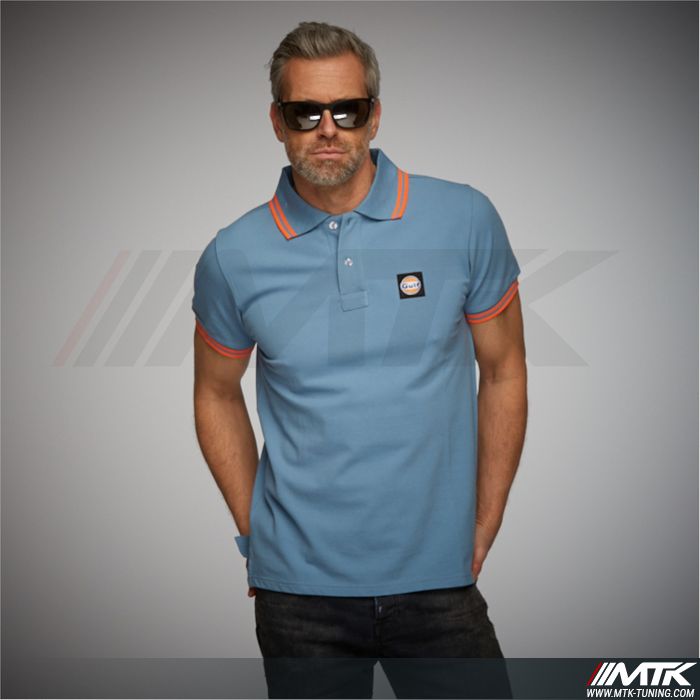 Polo Gulf Summer Gulf Blue Homme