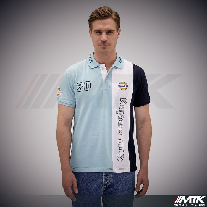 Polo Gulf Monza Bleu Pour Homme