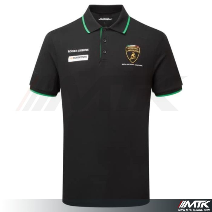 Polo Lamborghini Team Noir Homme