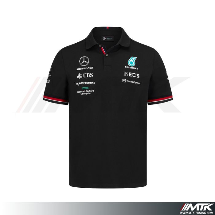 Polo Mercedes Amg Team Noir Homme