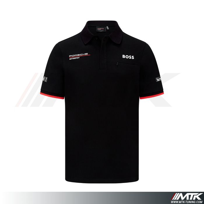 Polo Porsche Team Homme Noir