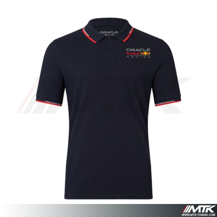 Polo Red Bull Core Logo Bleu Homme