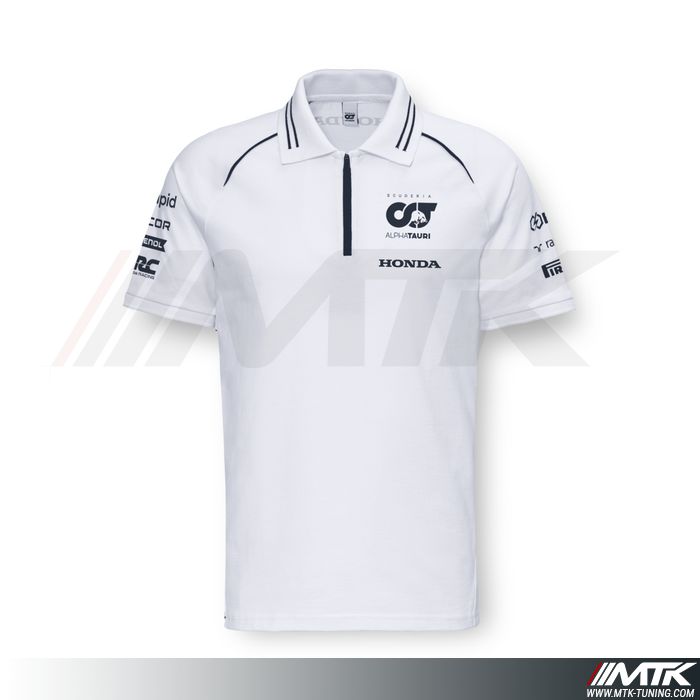 Polo Alpha Tauri Team Blanc Homme