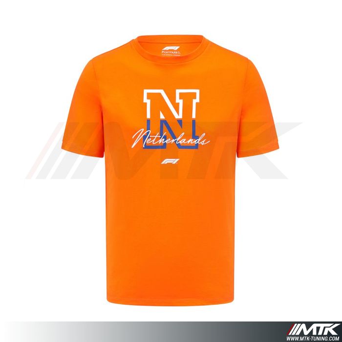 T-Shirt Formula 1 Zandvoort Homme Orange