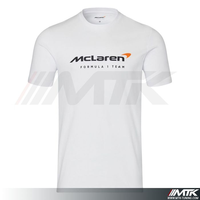 T-Shirt Mclaren Core Blanc Homme