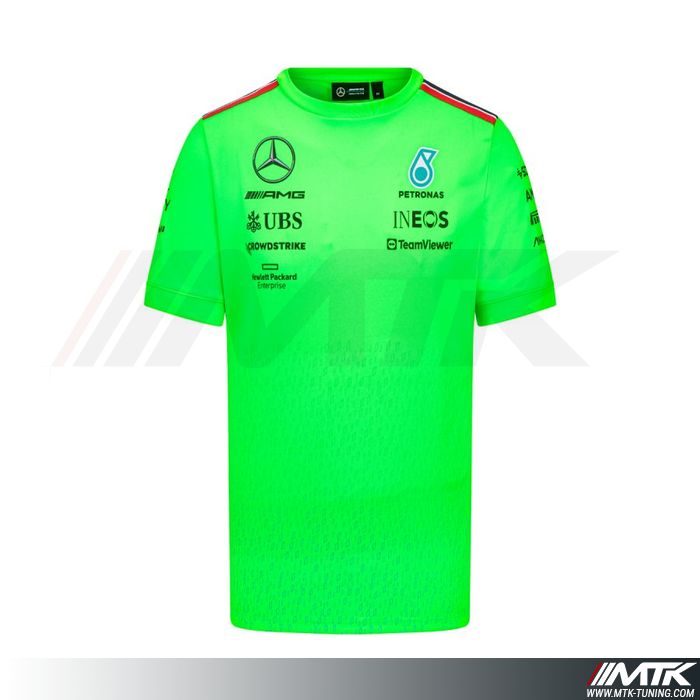 T-Shirt Mercedes Amg Set Up Homme Vert