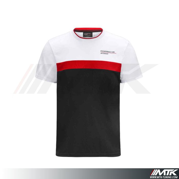 T-Shirt Porsche Motorsport Tricolore Homme