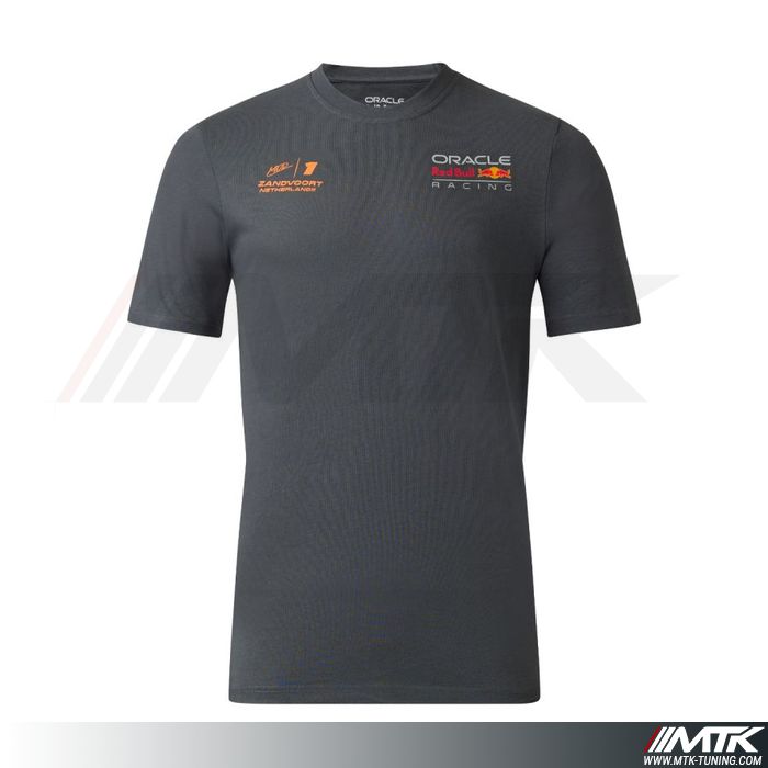 T-Shirt Red Bull Verstappen Gp Zandvoort Gris