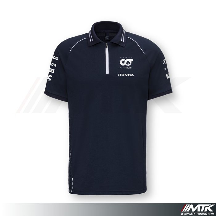 Polo Alpha Tauri Team Bleu Homme