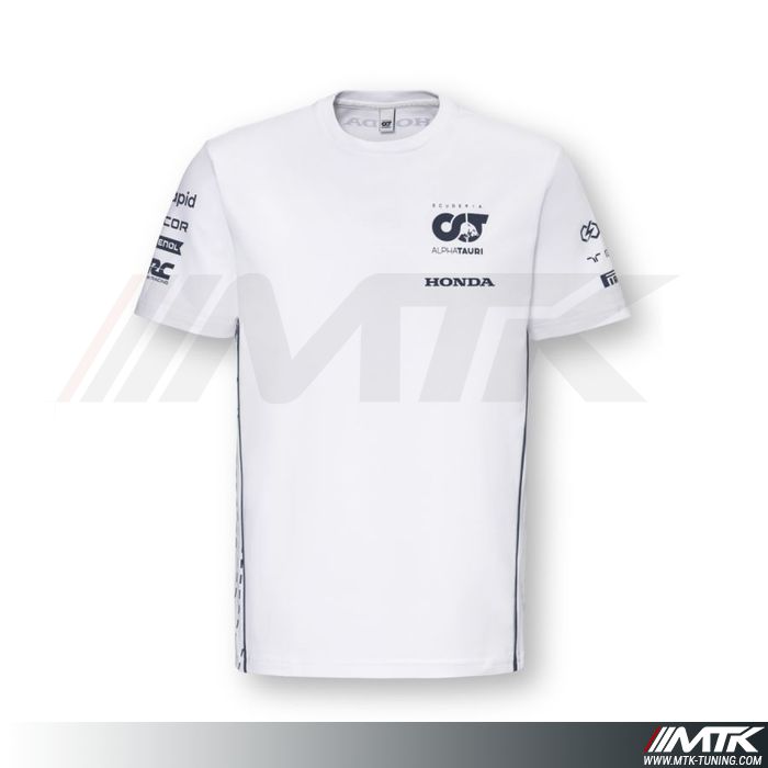 T-Shirt Alpha Tauri Team Blanc Homme