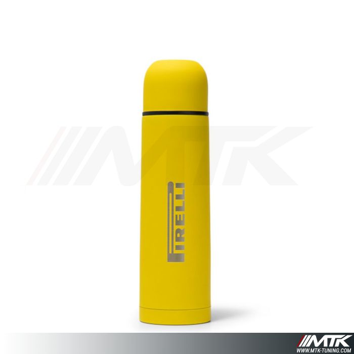 Gourde Thermos Pirelli jaune