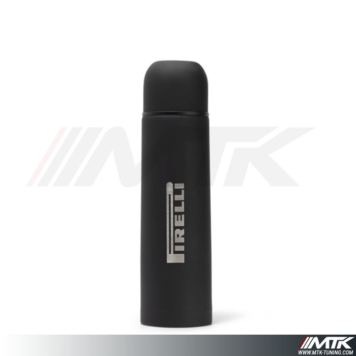 Gourde Thermos Pirelli noir