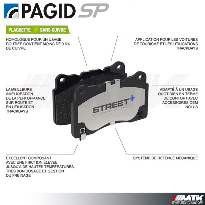 Create Idea 2pcs Plaquettes De Frein Pour Tondeuse à Gazon