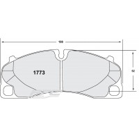 Plaquettes Avant PFC 11 Porsche 991 - 992 GT3