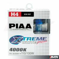 Ampoules PIAA H4 Xtreme white plus - 4000K