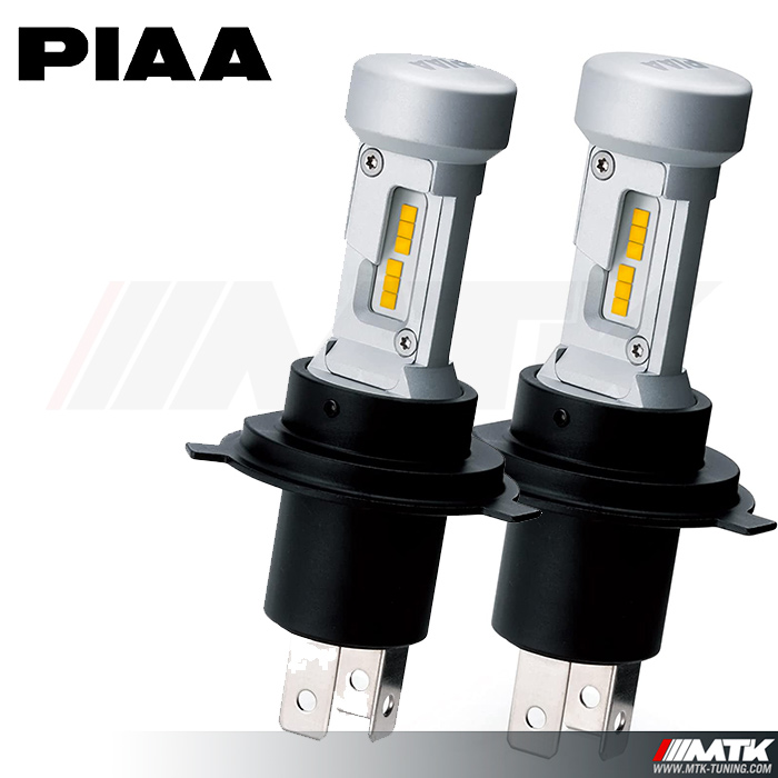 Ampoule Led JAUNE PIAA h4 2500k vehicules anciens