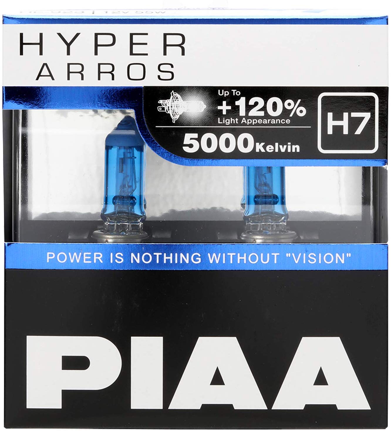 Ampoules PIAA H7 Hyper arros - 5000K
