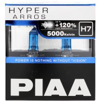 Ampoules PIAA H7 Hyper arros - 5000K