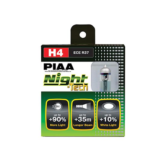 Ampoules PIAA H4 Night tech - 3800K 