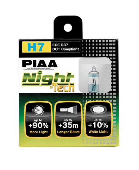 Ampoules PIAA H7 Night tech - 3800K 