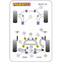 Silentblocs Powerflex Performance BMW Z4 E85 - E86