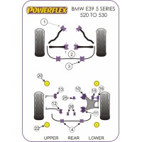 Silentblocs Powerflex Performance BMW Serie 5 E39 Berline