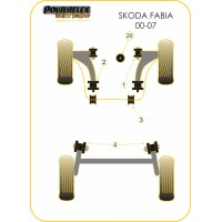 Silentblocs Powerflex Black series Skoda Fabia 6Y