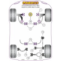 Silentblocs Powerflex Performance Volkswagen GOLF 7 Essieu Multilink