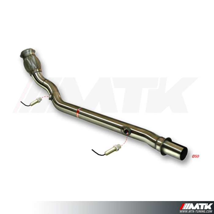 Tube afrique decatalyseur Rc Racing Xsara VTS 2.0 16v 167cv