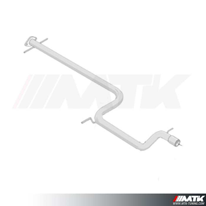 Tube intermédiaire RC Racing Ford Focus MK1 1.8 et 2.0 16v