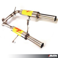 Silencieux Groupe N RC Racing RENAULT CLIO II SPORT CENTRALES