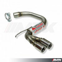 Silencieux Groupe N RC Racing VW GOLF V - AUDI A3 - VW SCIROCCO - SEAT LEON